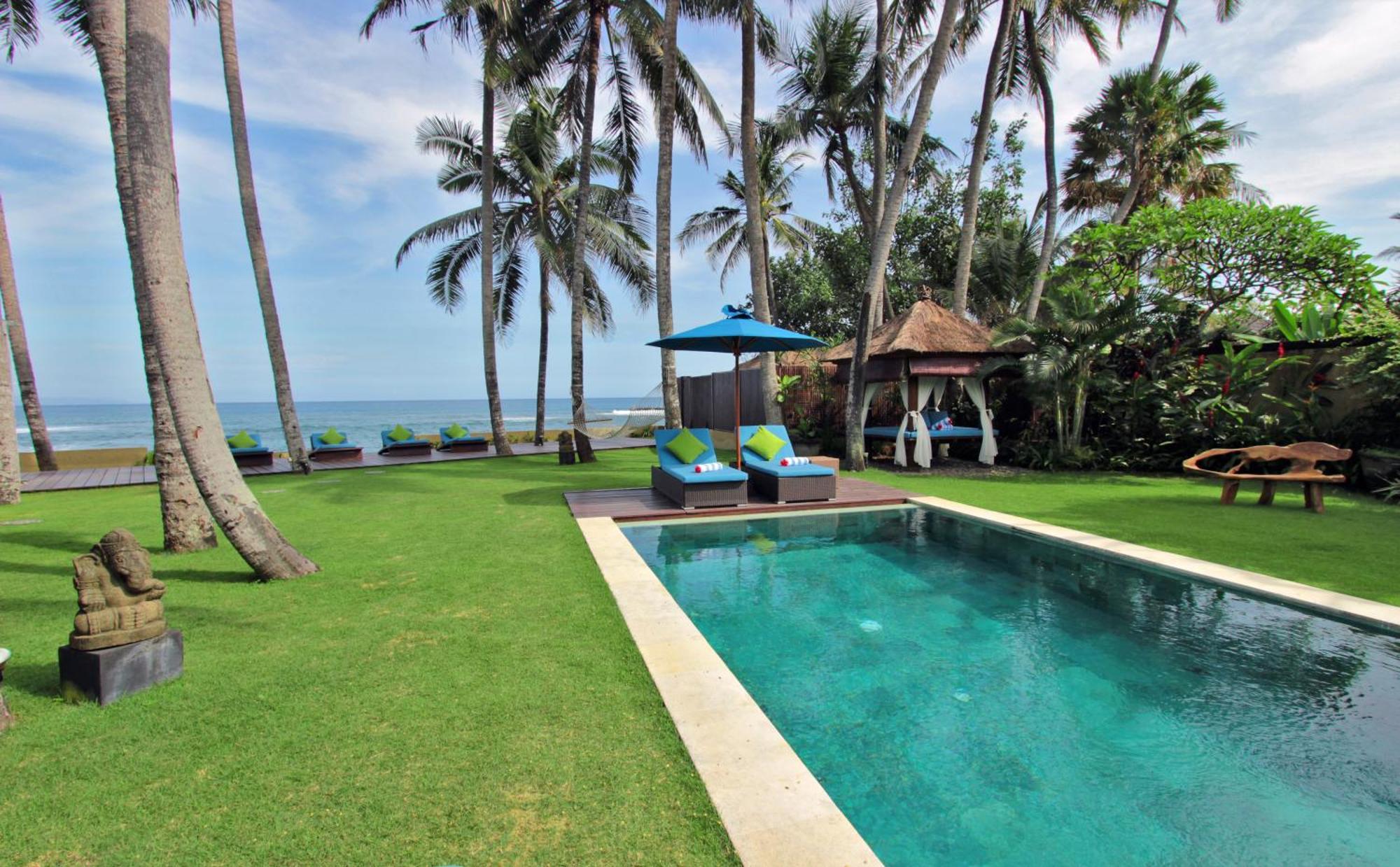 Villa Samudra Luxury Beachfront Ketewel Kültér fotó